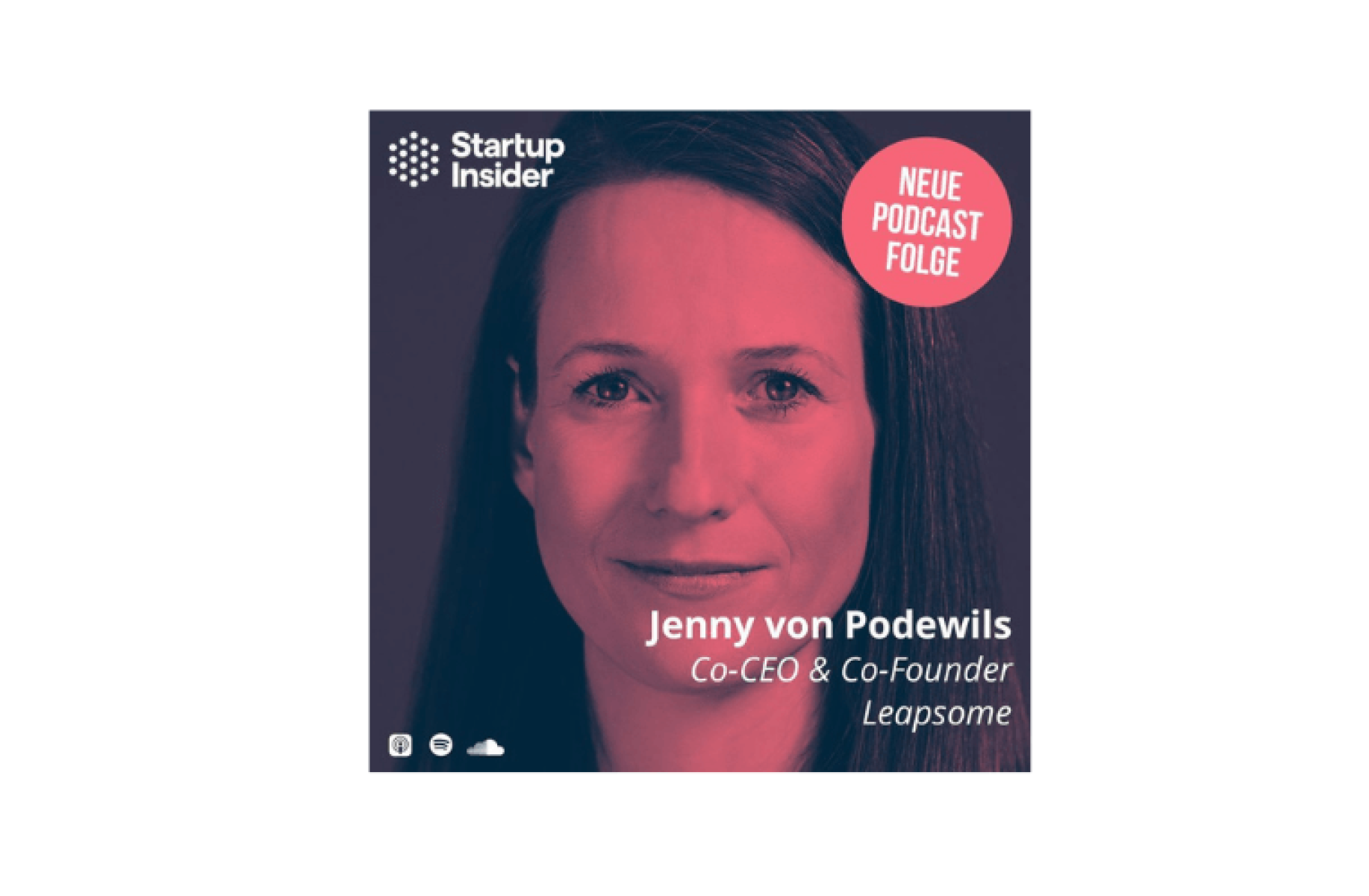 Leapsome’s co-founder Jenny Podewils interviewed on the Startup Insider podcast